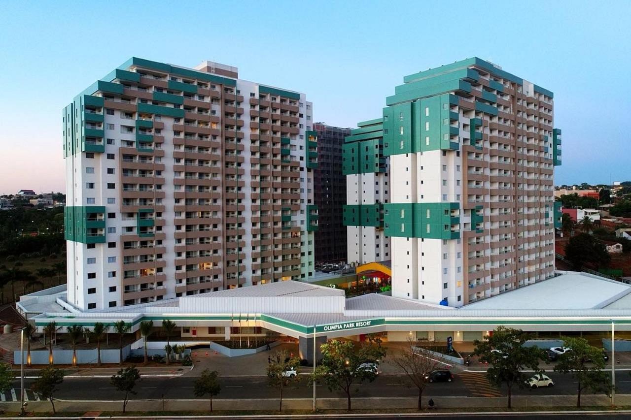 Olimpia Park Resort O Mais Divertido Resort Em Frente Ao Thermas Dos Laranjais - Pague Em Ate 12 Vezes Exterior foto