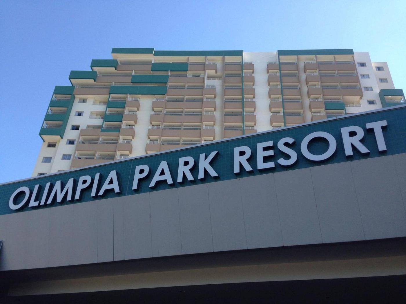 Olimpia Park Resort O Mais Divertido Resort Em Frente Ao Thermas Dos Laranjais - Pague Em Ate 12 Vezes Exterior foto